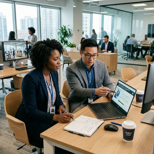 Internal employee training dashboard in BespokeLMS