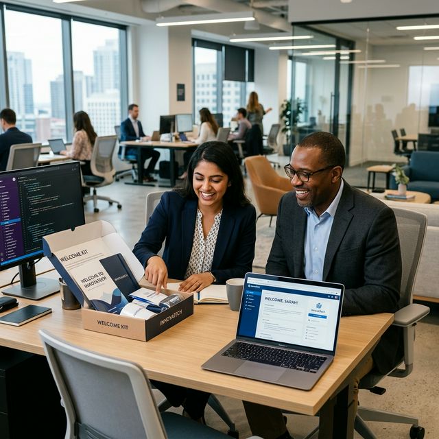 Onboarding training — role-triggered learning journeys